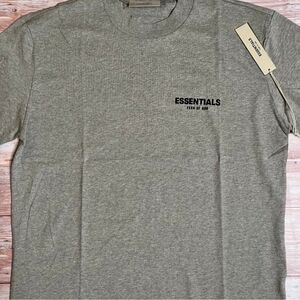 XL Dark Oatmeal Essentials T-shirt